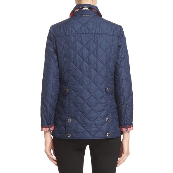 Burberry Westbridge Quilted Jacket Navy - Picture 6 of 8